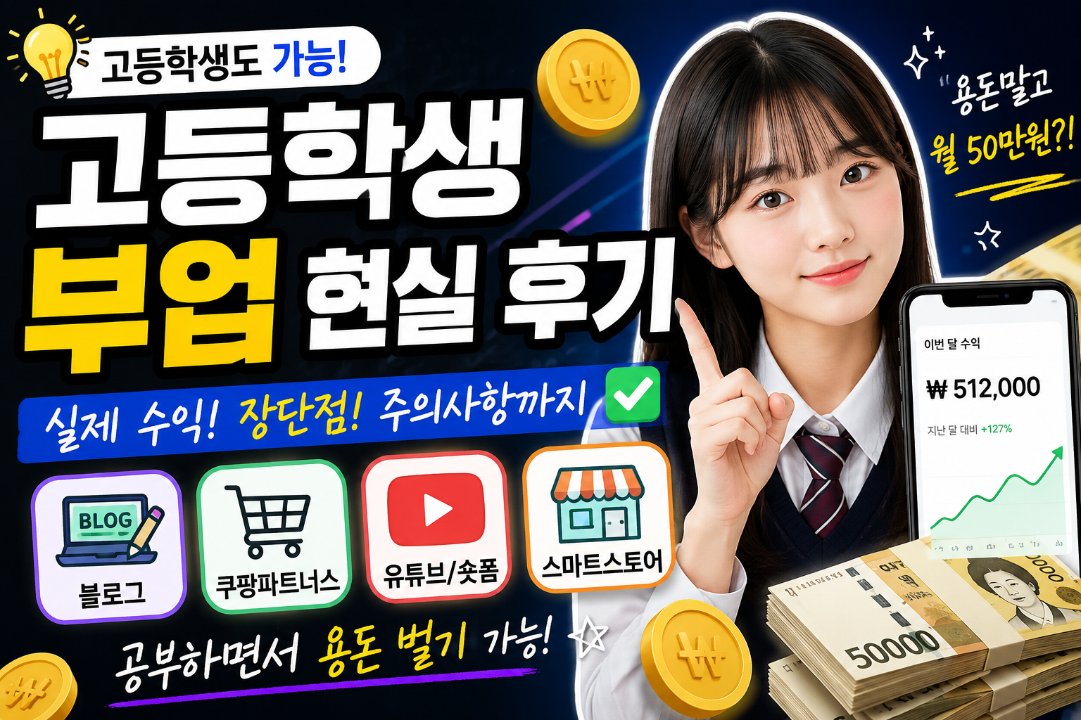 고등학생 부업
