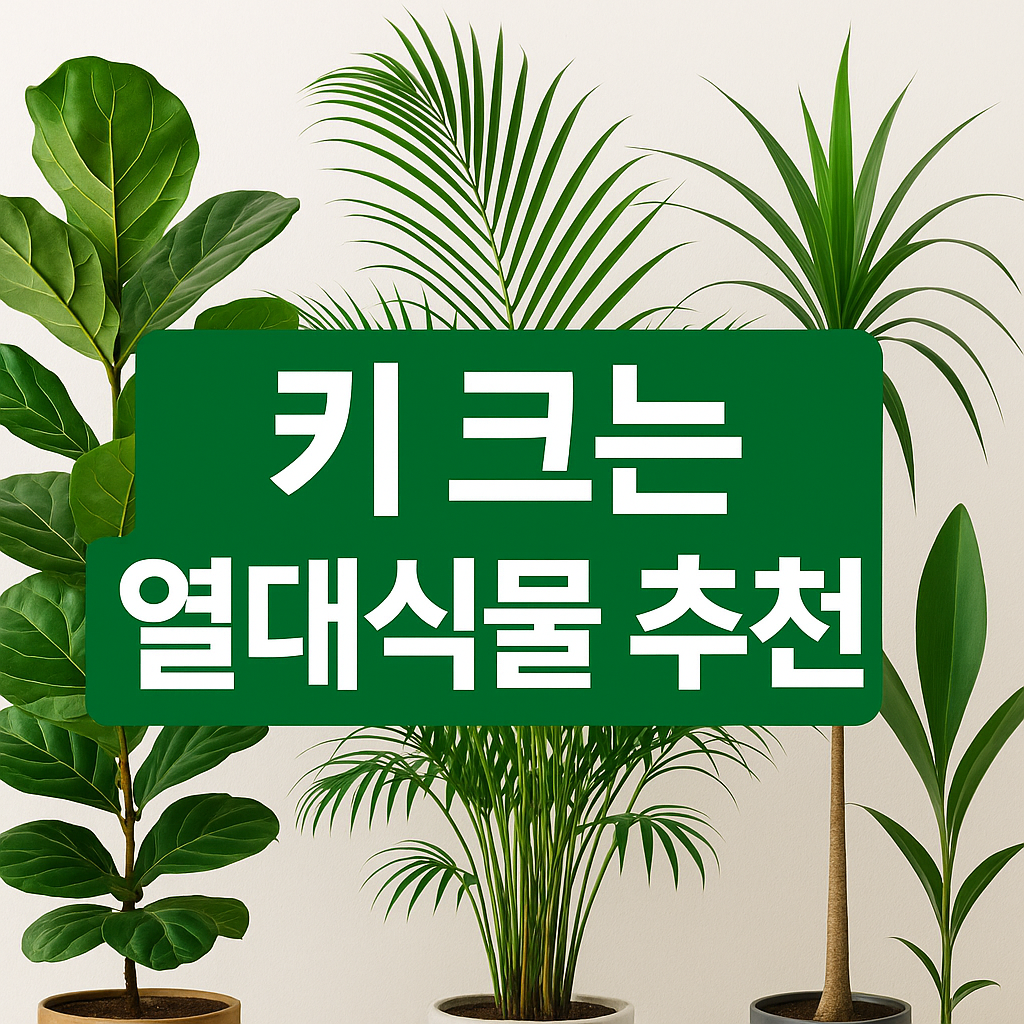 키 큰 열대식물
