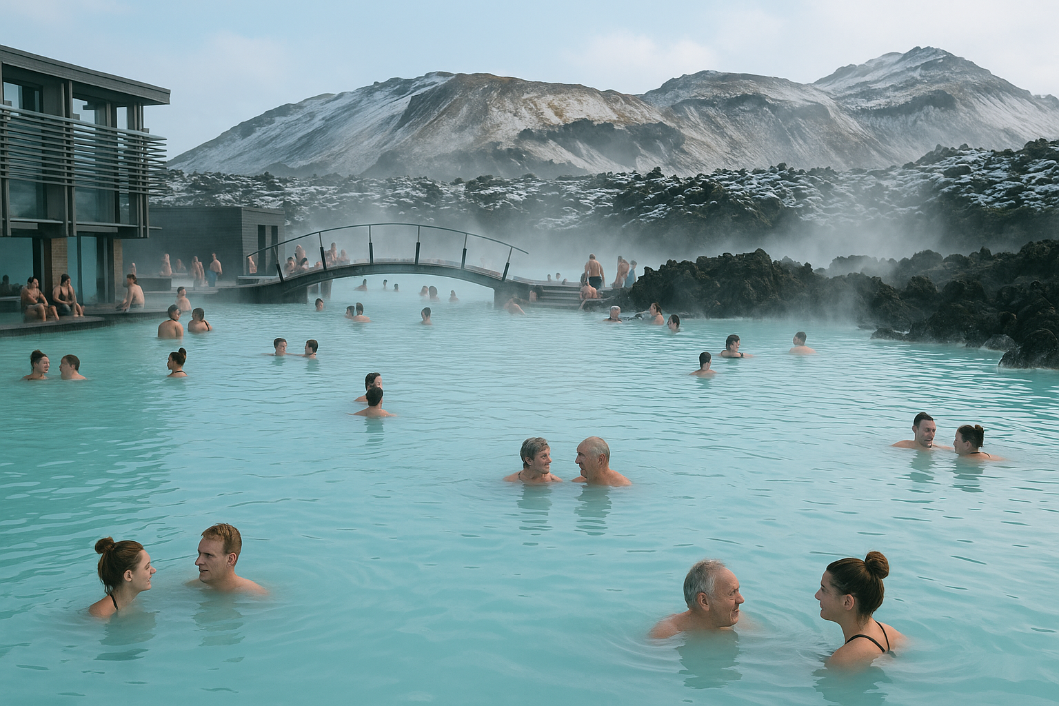 아이슬란드 블루라군 온천 관련 사진