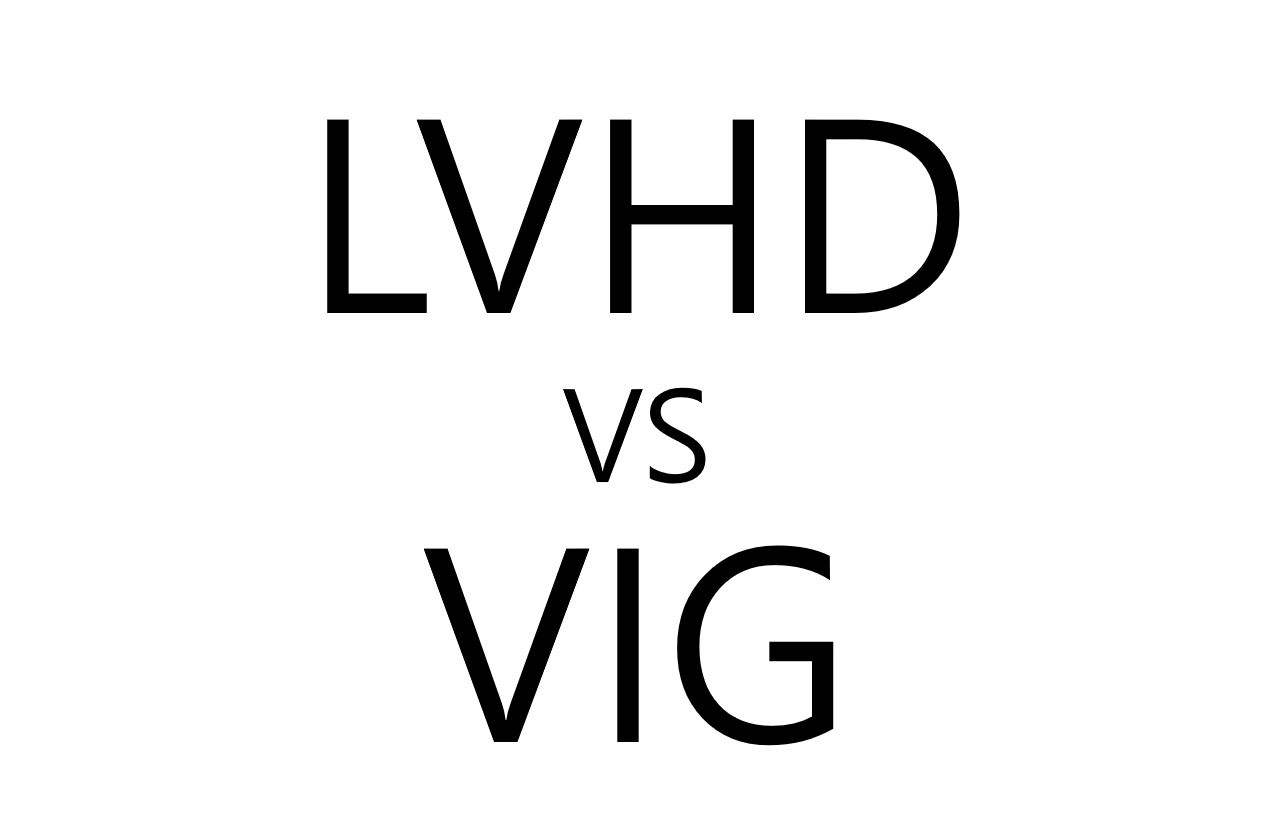 LVHD VS VIG라고 쓰여진 글
