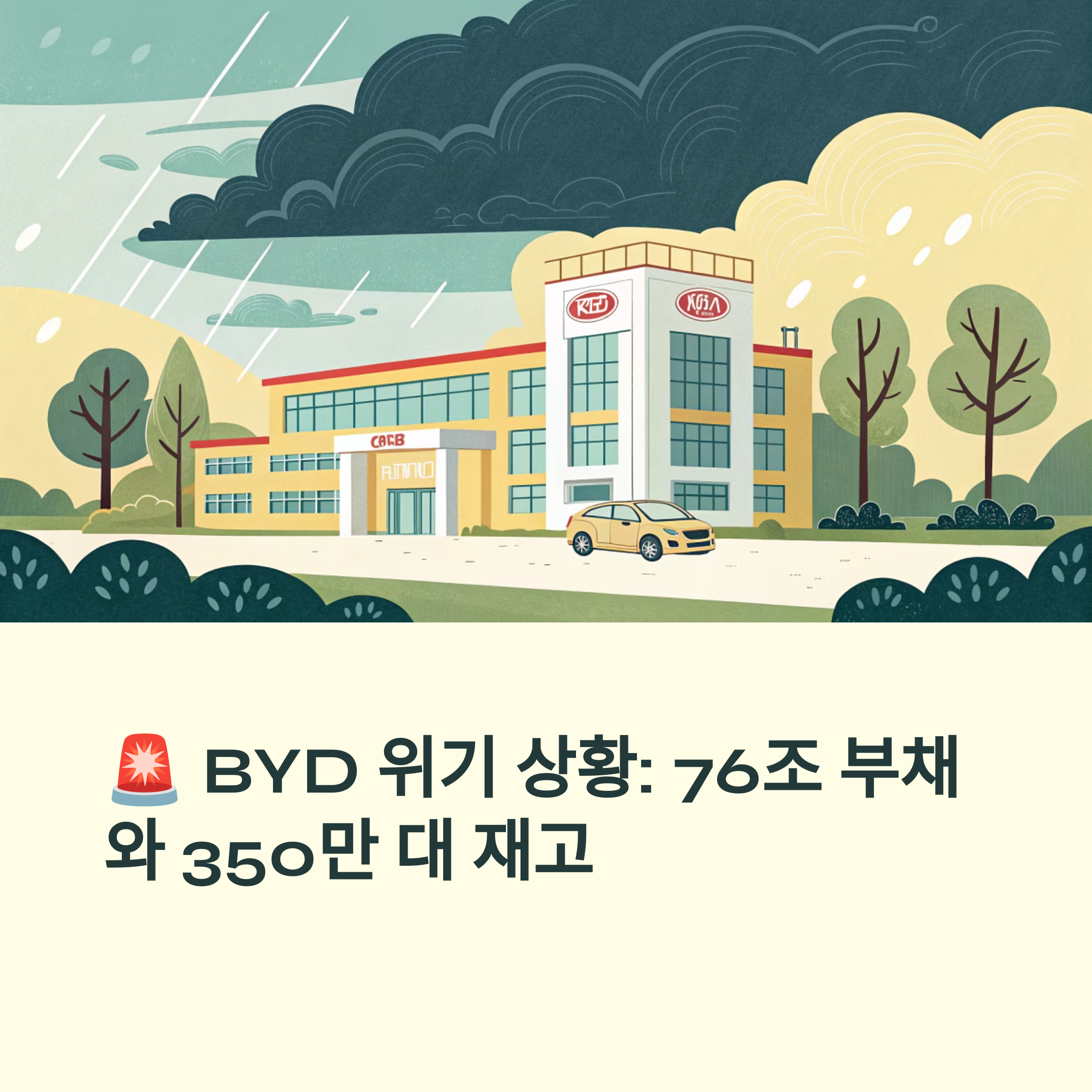 BYD 위기