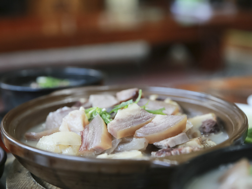 안일옥 수육 도가니탕