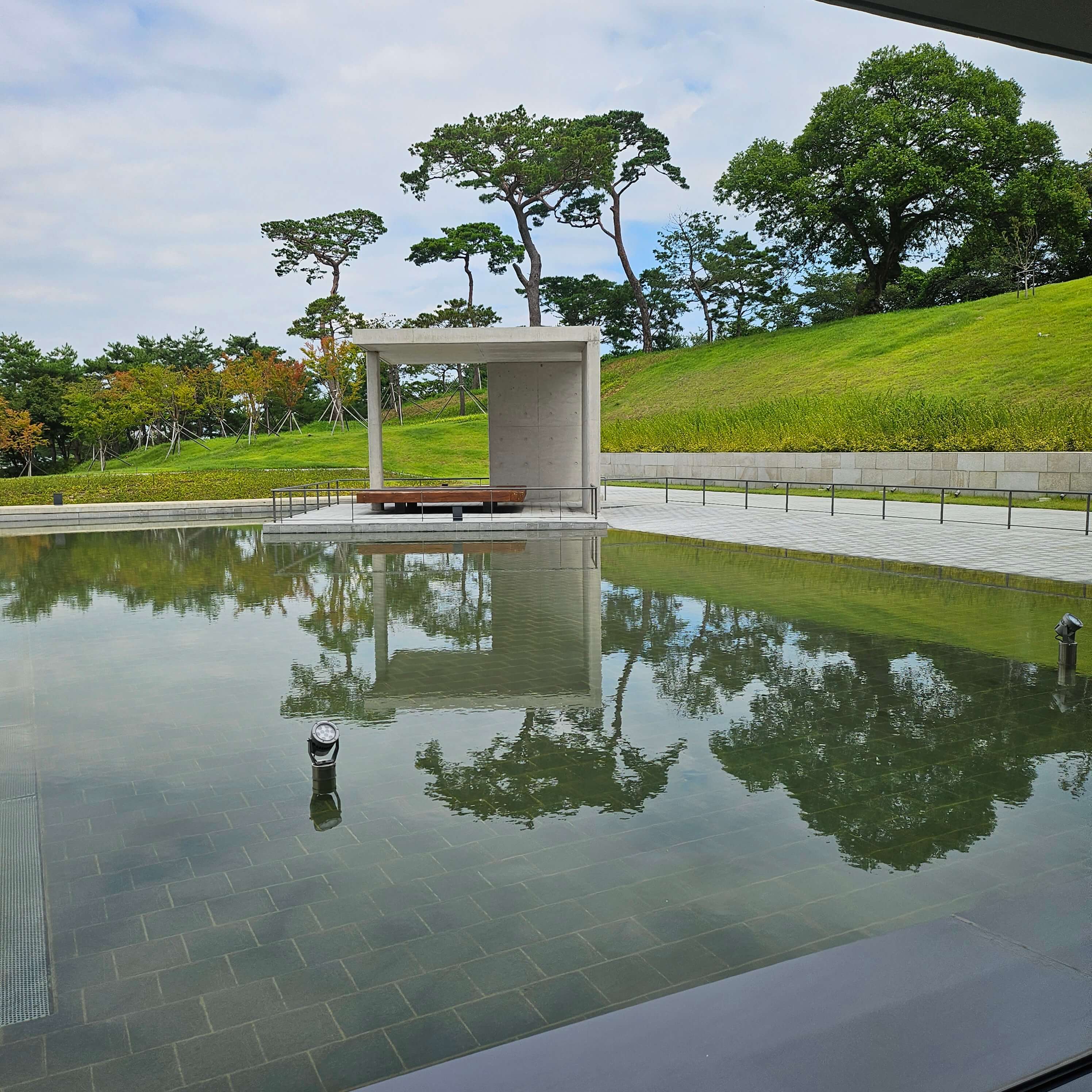 간송 미술관 물의 정원