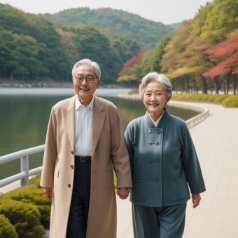 노인들