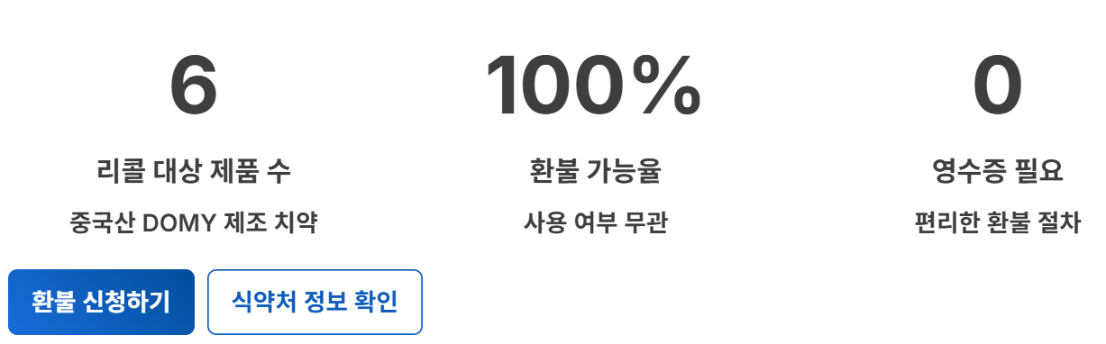 애경 2080치약 회수