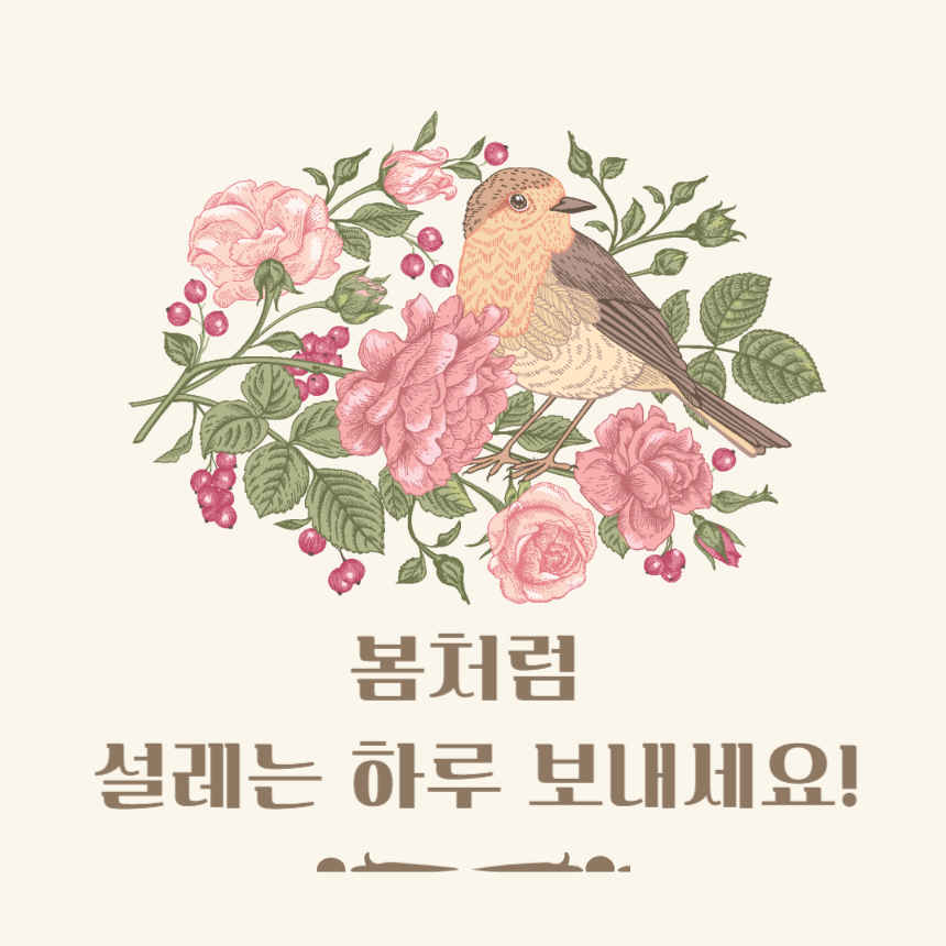 25년 3월 인사말 봄인사말 입학축하 카톡 상황별 문구 이미지 문자 모음 01