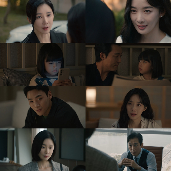 22일 방송된 JTBC 토일드라마 &#39;하이드&#39;에서 이무생(차성재)&#44; 이청아(하연주)에게 딸을 빼앗긴 이보영(나문영)의 반격이 그려지고 있다. [사진=JTBC]