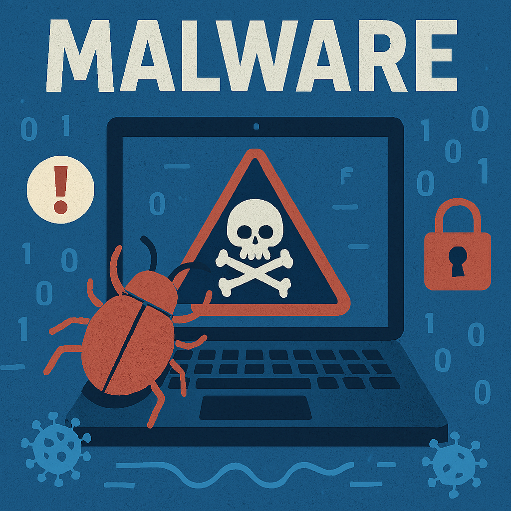 맬웨어 개념 이미지