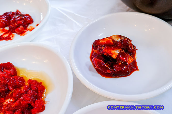 강경 만나식당 젓갈정식