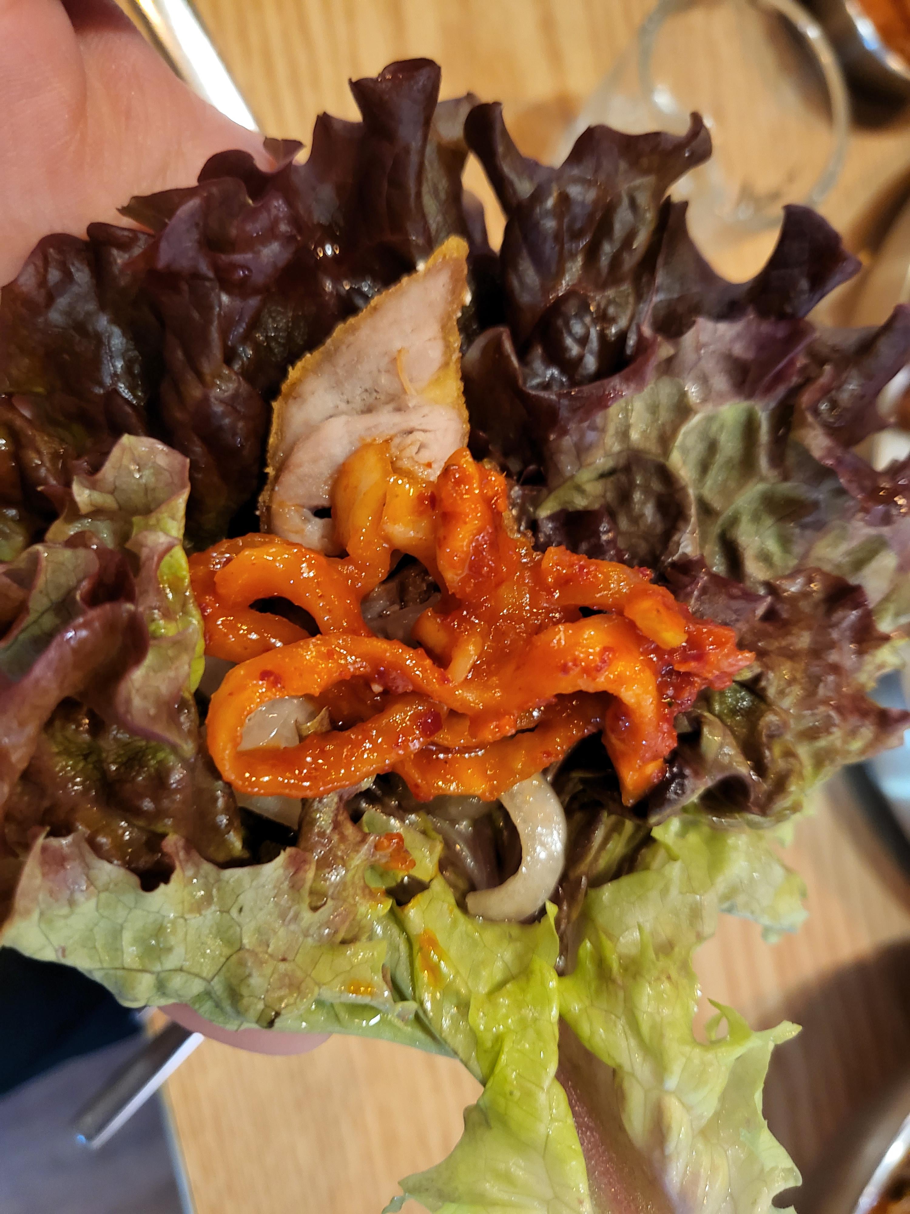 안양 오팔집 - 족발쌈