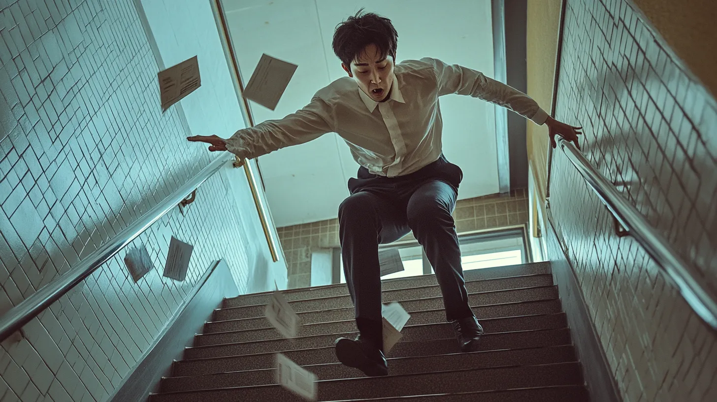 무너지는 계단을 오르는 꿈