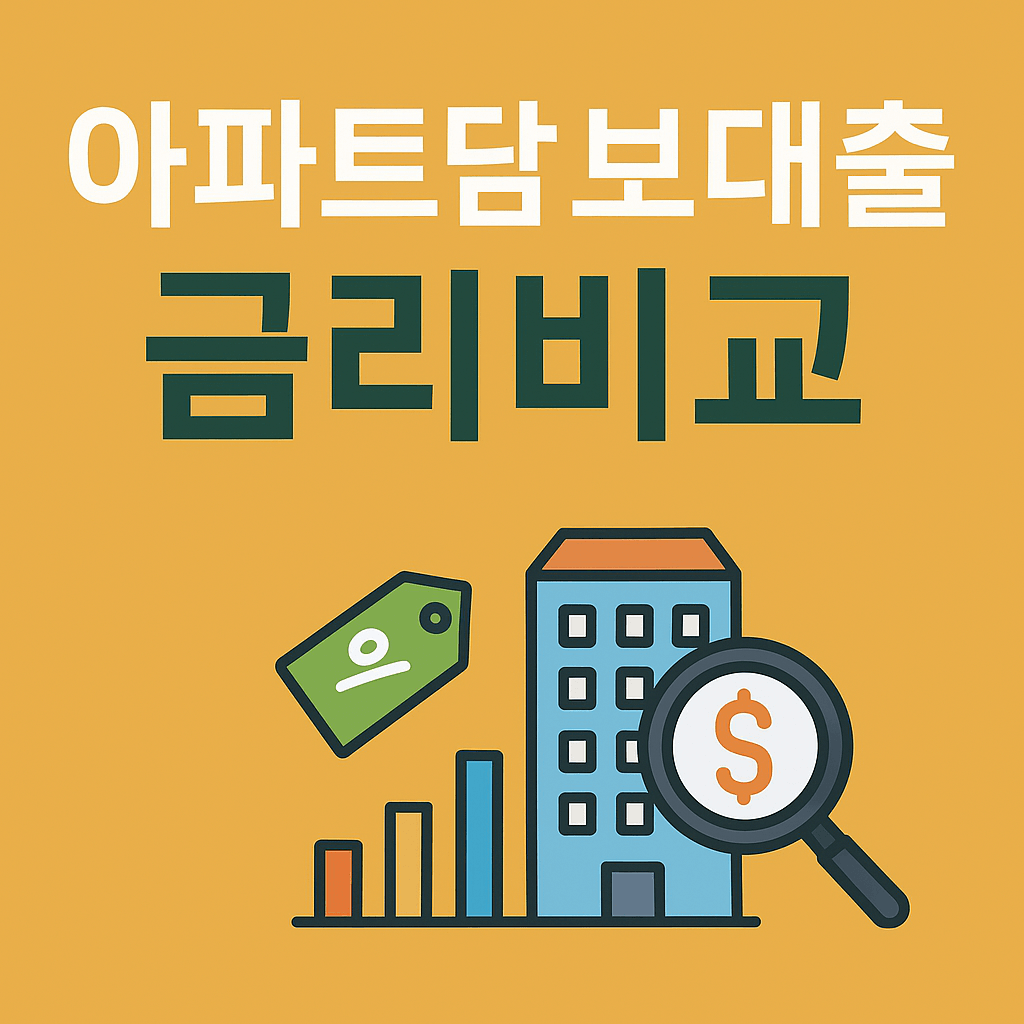 아파트담보대출금리비교