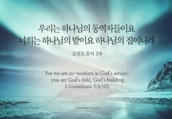 고린도전서 6장 19절 묵상 - 너희 몸은 너희가 하나님께로부터 받은 바 너희 가운데 계신 성령의 전인 줄을 알지 못하느냐_9