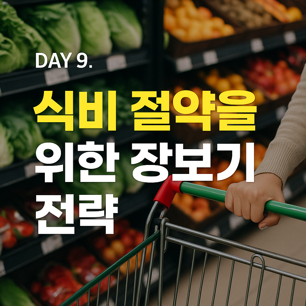 식비 절약을 위한 장보기 전략 🛒