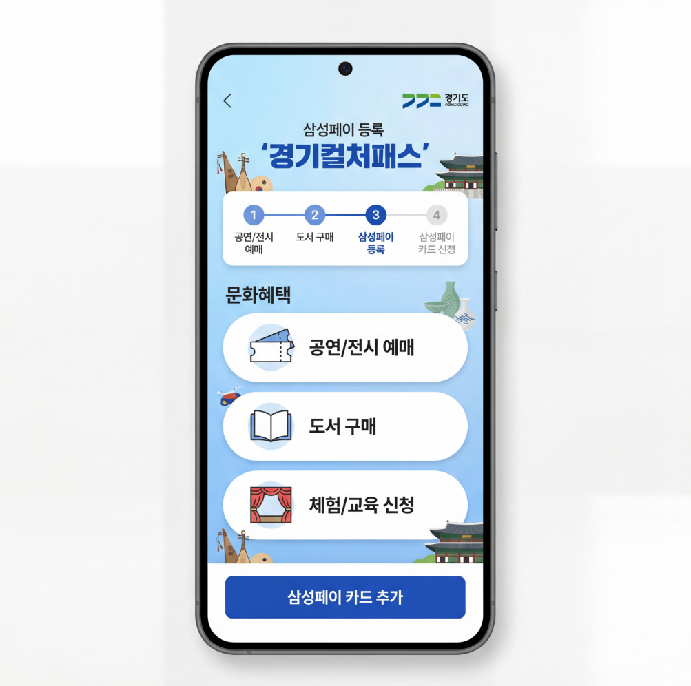 경기컬처패스 삼성페이 등록 방법과 아이폰 애플페이 지원 여부 (2026 최신)