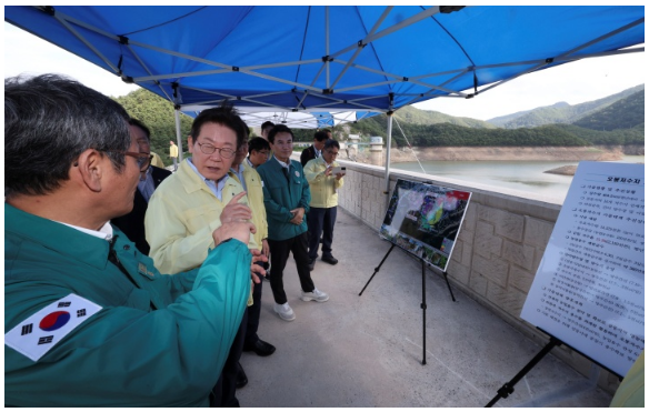 강릉 가뭄 재난사태 (이재명 방문, 수원확대, 범정부 대응)