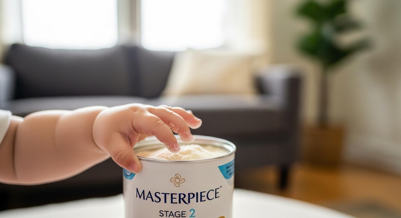 명작 분유 2단계