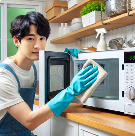 전자레인지 냄새 제거 쉽게 하는법