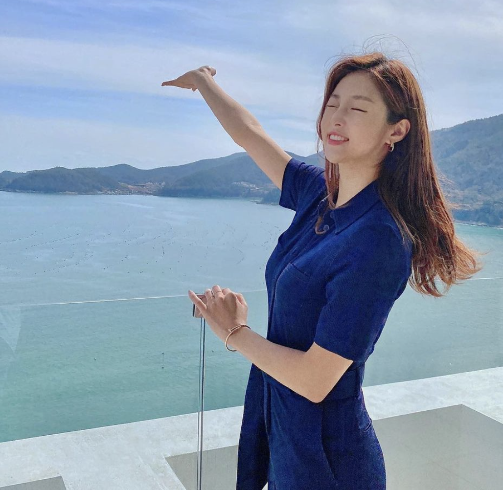 모델로 오해받는 골프여신 '이지혜' 프로