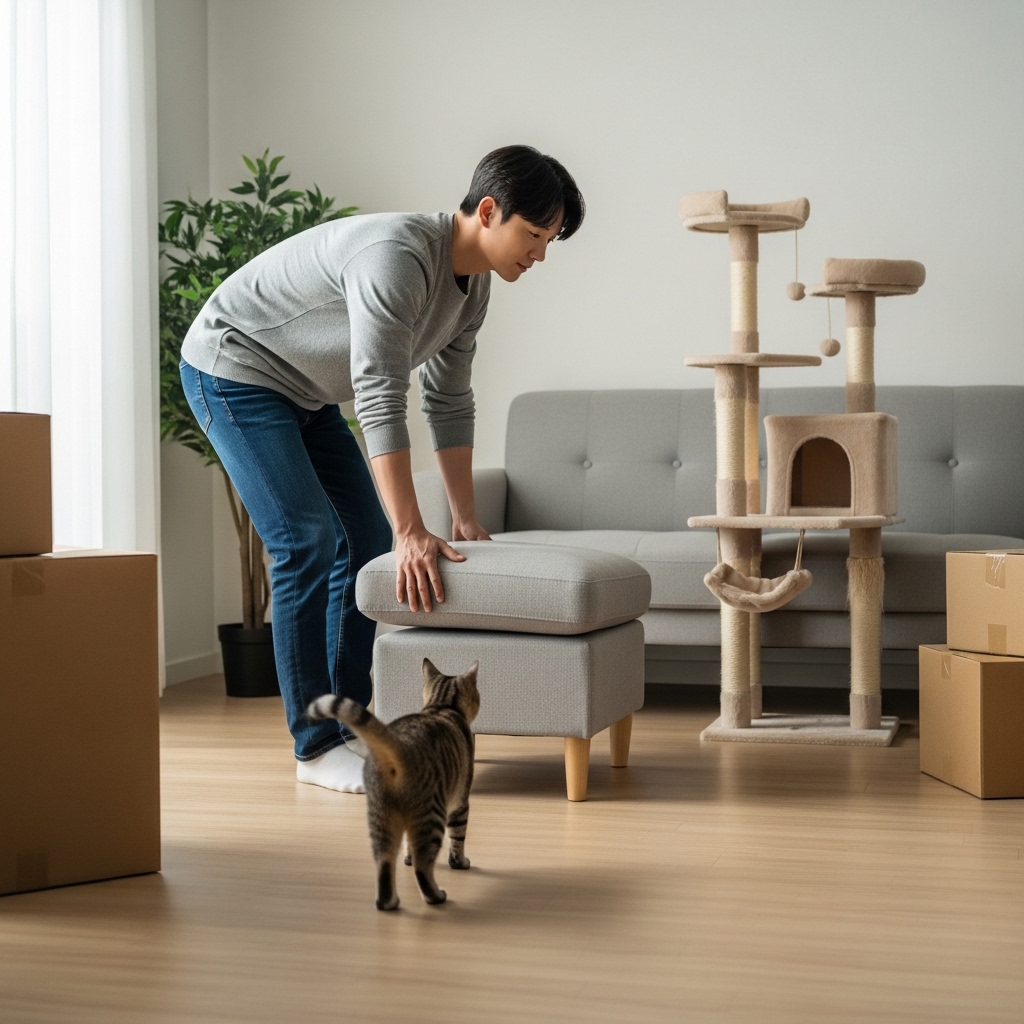 집이 바뀐 뒤 갑자기 달라진 행동