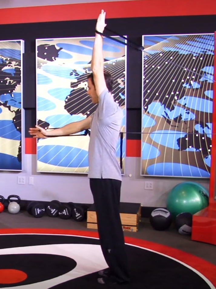 골프 어깨 스트레칭