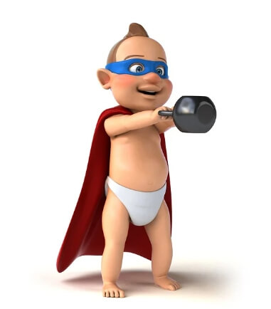 배변 훈련하는 아이