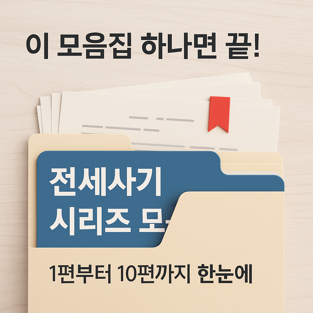 📚 전세사기 시리즈 모음집