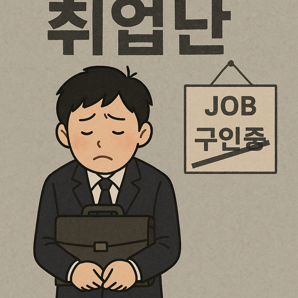 취업난 관련 사진