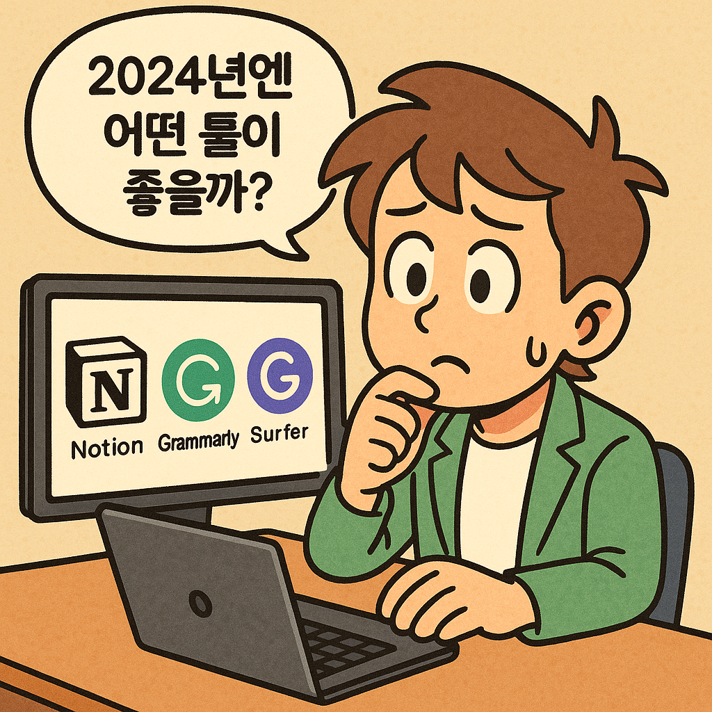 콘텐츠 마케팅용 글쓰기 툴 추천 2024