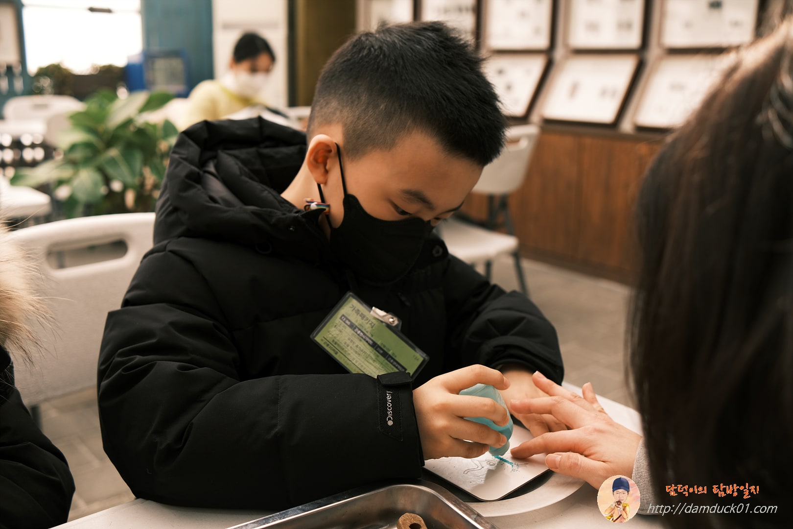 가람이 샌드아트 시작