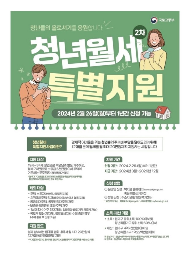 청년월세 특별지원