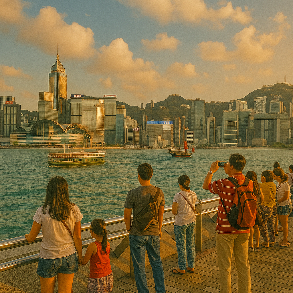 홍콩 침사추이 관련 사진