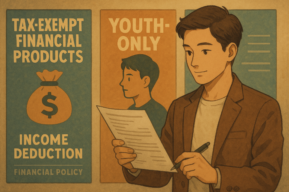 비과세 금융상품 (청년전용, 소득공제, 금융정책) 관련이미지