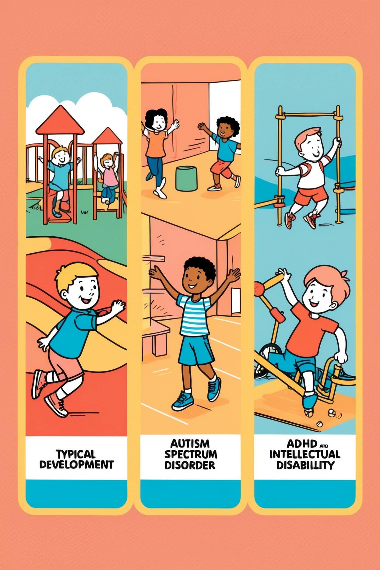 자폐 스펙트럼과 관련된 사진입니다.