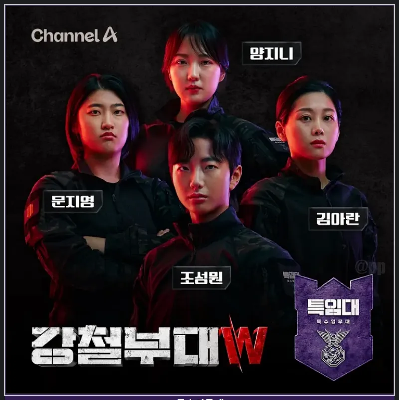 강철부대W 독거미 부대, 특임대 조성원, 문지영, 김아란, 양지니 프로필 인스타