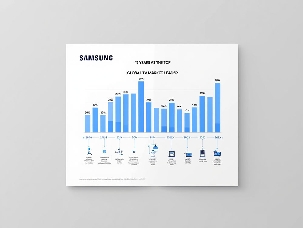 19년 연속 세계1위 TV 브랜드