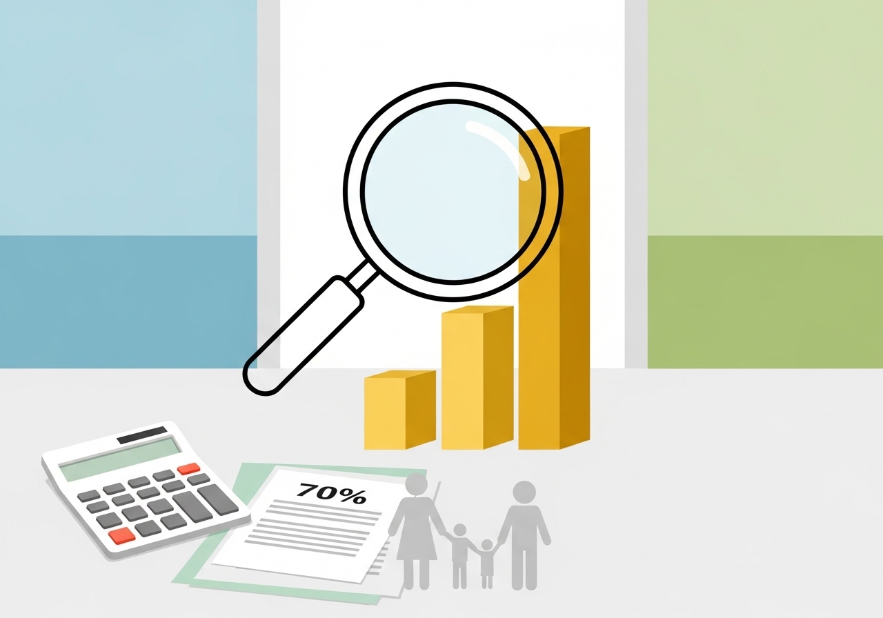 소득 하위 70% 기준