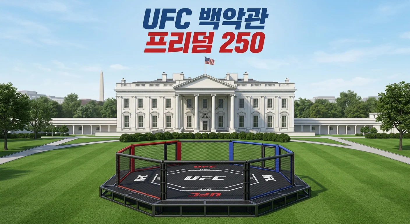 UFC 백악관 경기 Freedom 250 &mdash; 날짜&middot;한국 중계시간&middot;보는법&middot;대진표
