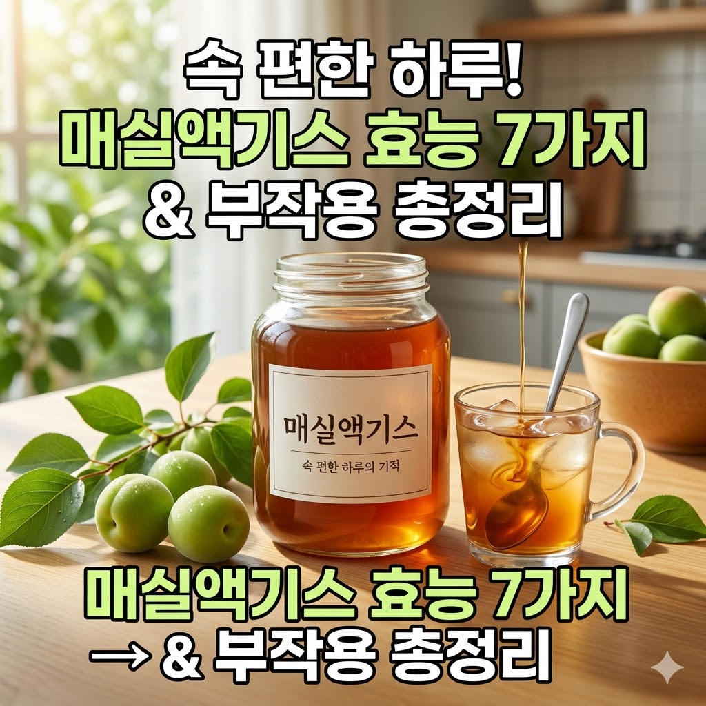 매실액기스 효능