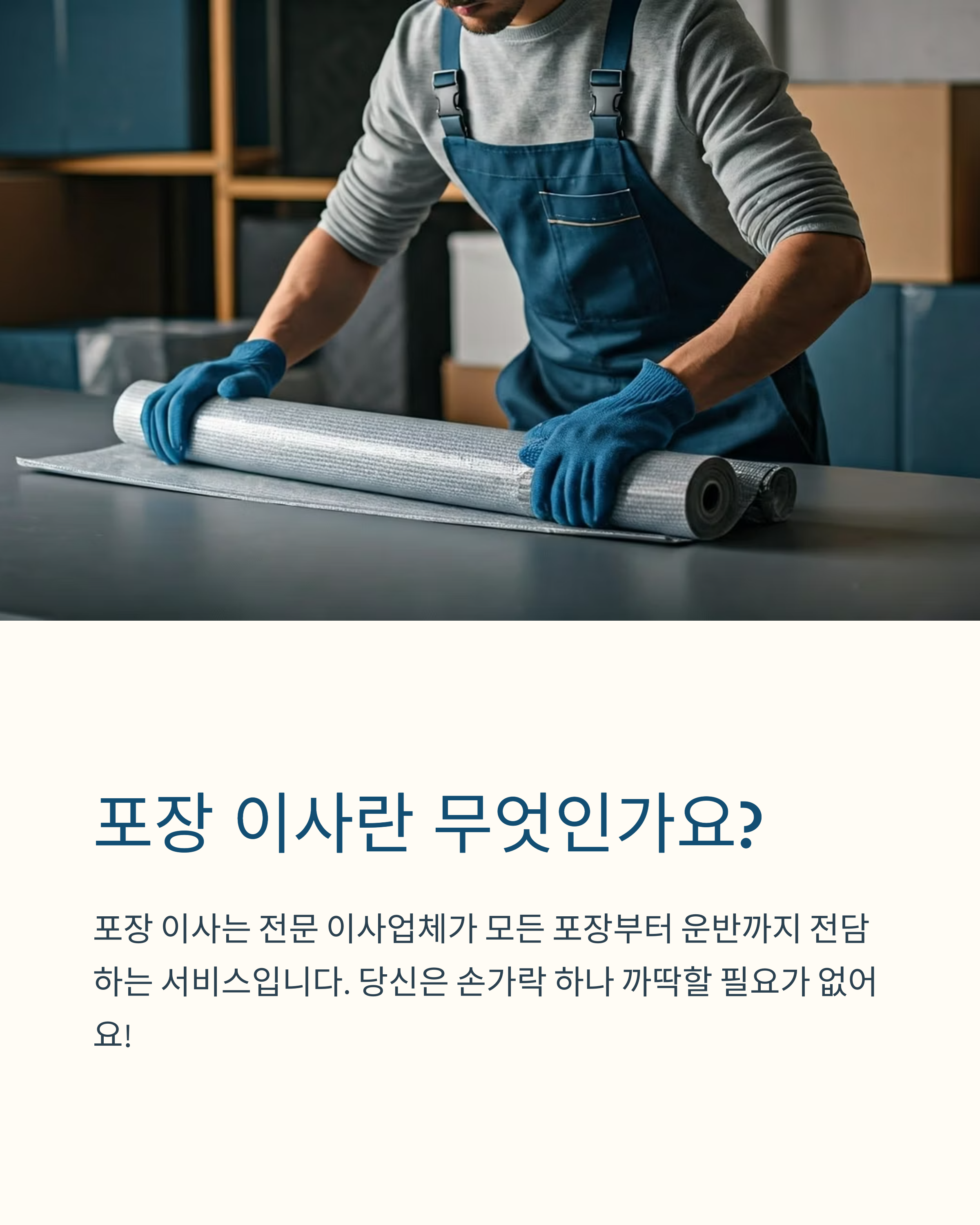 포장이사란 무엇인가요