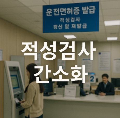 운전면허 적성검사 간소화 서비스로 한결 편해진 민원 절차! (대상자 확인, 신청 방법, 주의사항까지)