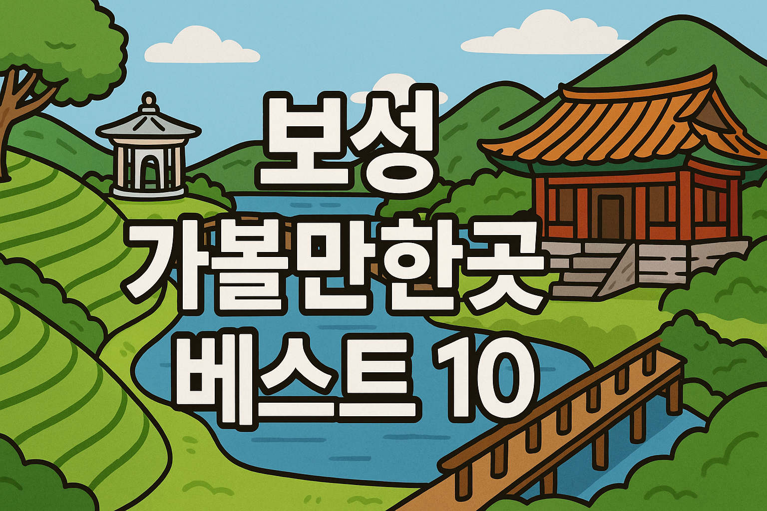 보성 가볼만한곳 베스트10