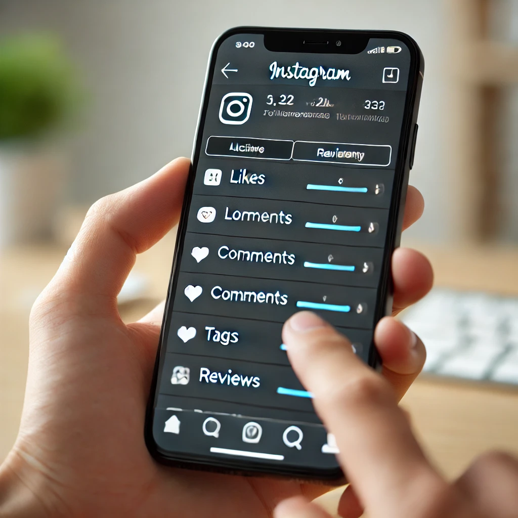 인스타 알고리즘 초기화