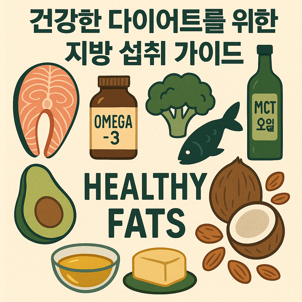 1.건강한 다이어트를 위한 지방 섭취 가이드