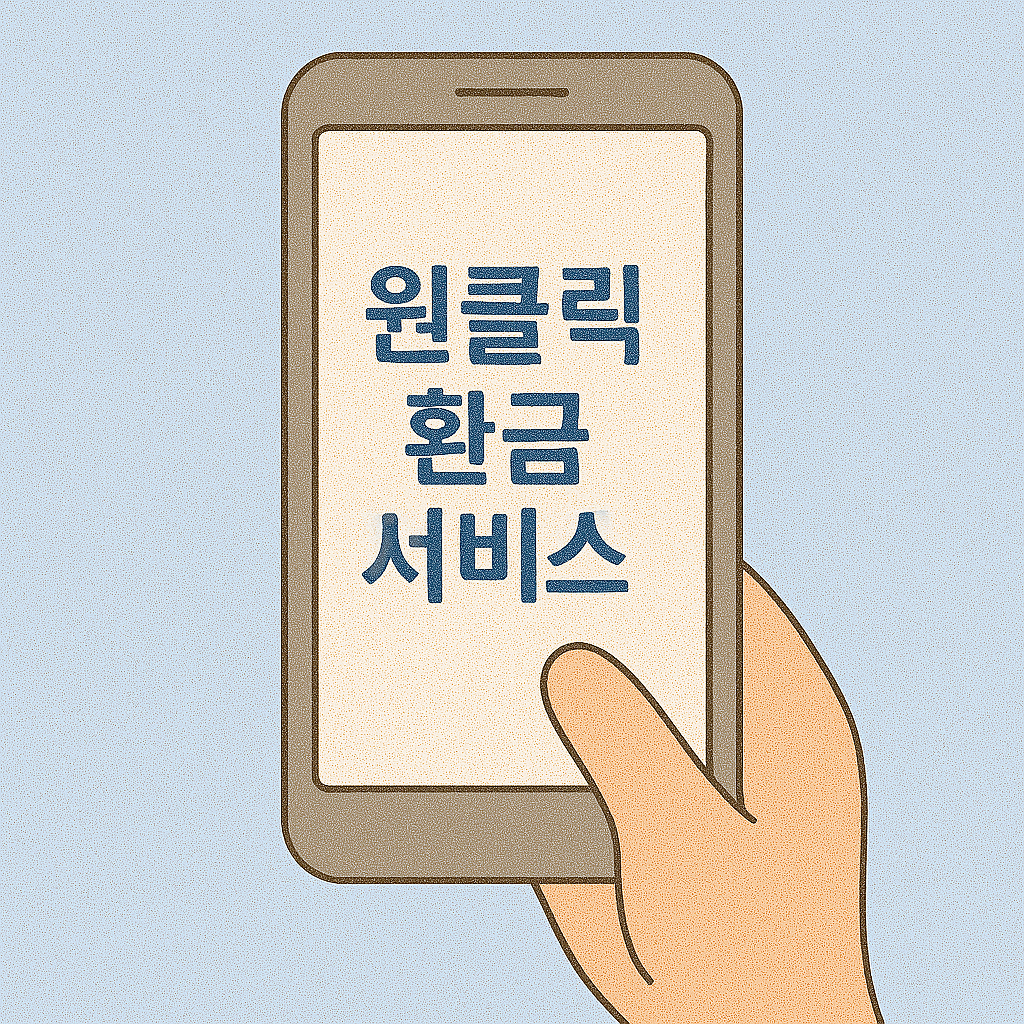 국세청 원클릭 환급 서비스 신청 방법