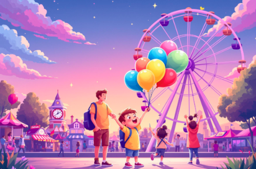 어린이날-놀이동산-풍선-놀이기구-아이들