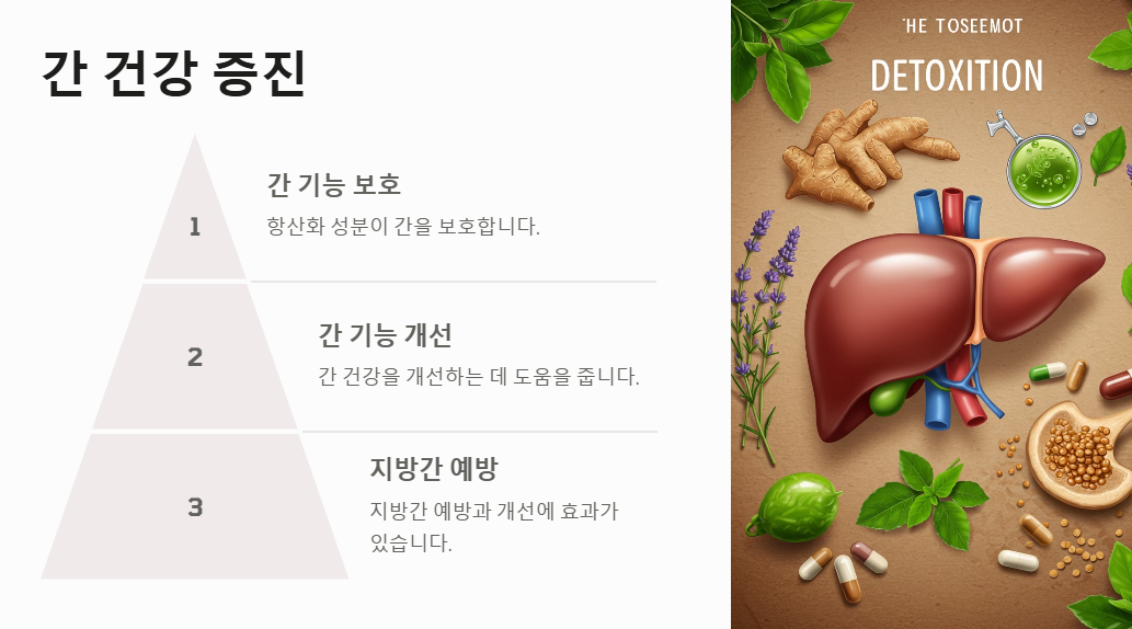 여주 효능, 간 건강 증진