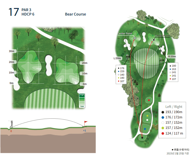 베어크리크 포천 골프클럽 베어코스 17