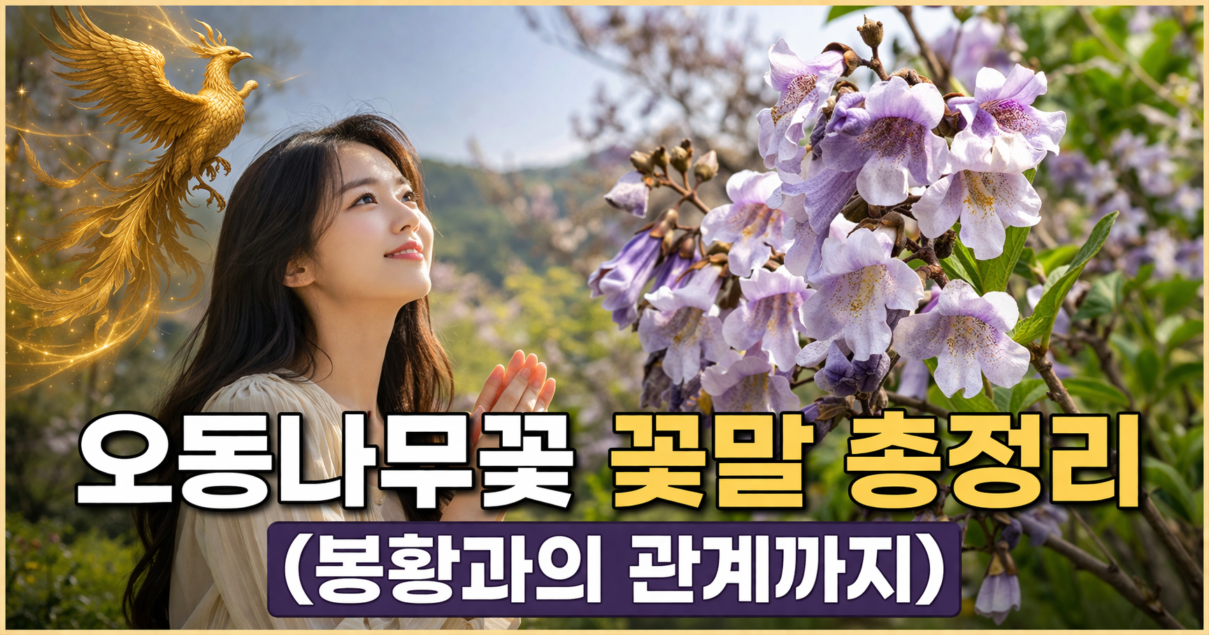 오동나무꽃 꽃말