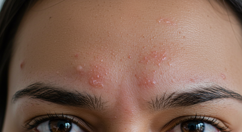 여드름이나 모낭염